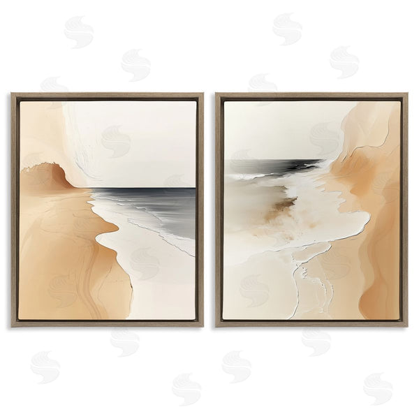 Stupell Industries Annabelle Hall | Abstract Beach Dunes