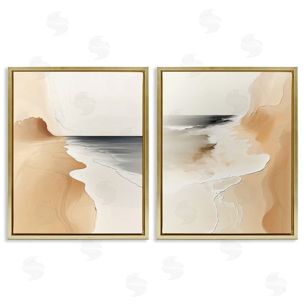 Stupell Industries Annabelle Hall | Abstract Beach Dunes