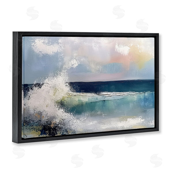 Stupell Industries Annabelle Hall | Abstract Irish Sea Waves