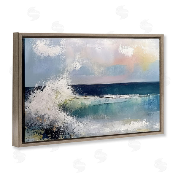 Stupell Industries Annabelle Hall | Abstract Irish Sea Waves