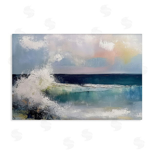 stupell industries Annabelle Hall | Abstract Irish Sea Waves