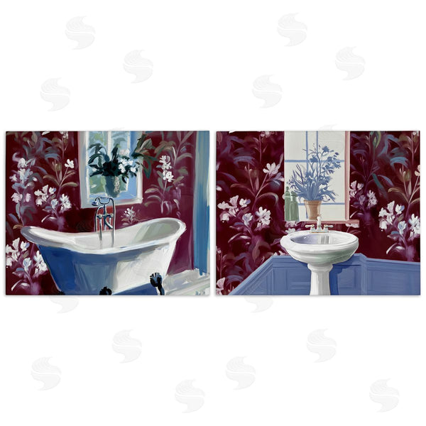 stupell industries Annabelle Hall | Bathroom Salon Interiors