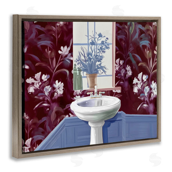 Stupell Industries Annabelle Hall | Bathroom Salon Sink