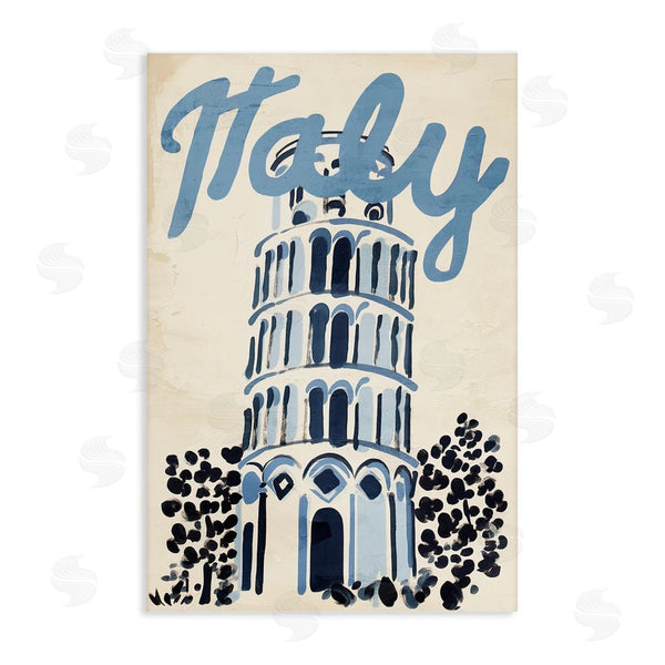 stupell industries Annabelle Hall | Blue & Beige Italy Travel