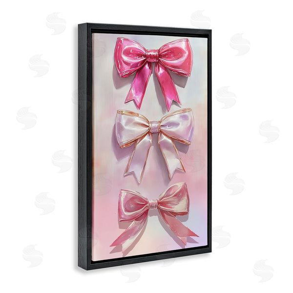 Stupell Industries Annabelle Hall | Blush And Satin Bows Wall Art