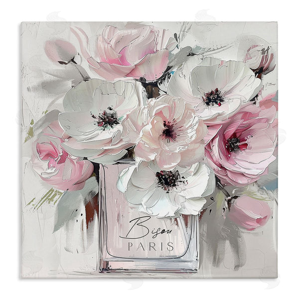 stupell industries Annabelle Hall | Blush Pink Bisou Bouquet