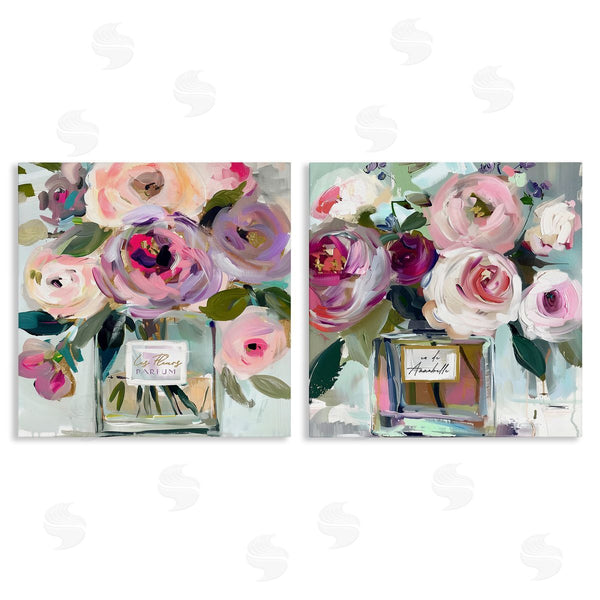 stupell industries Annabelle Hall | Blush Spring Blooms in Bottle
