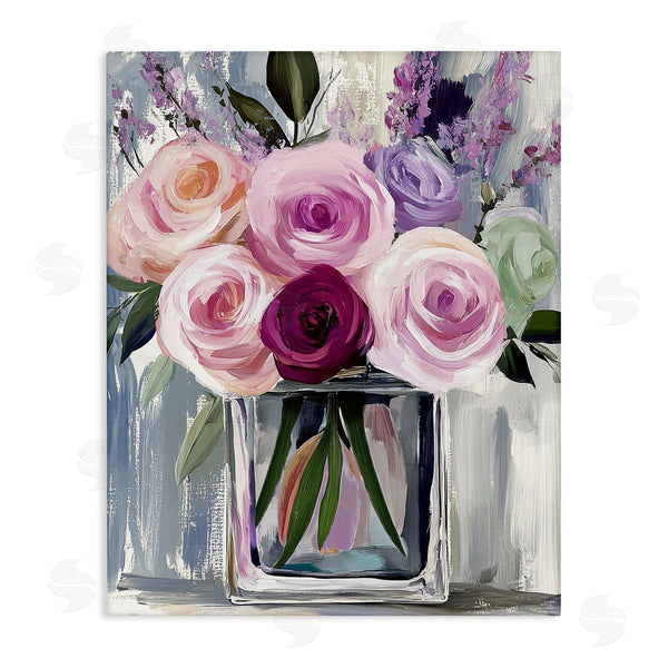 stupell industries Annabelle Hall | Bouquet in Cubic Vase