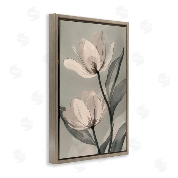 Stupell Industries Annabelle Hall | Budding Monochrome Magnolias
