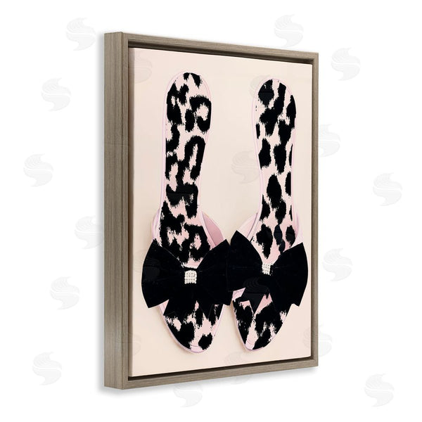 Stupell Industries Annabelle Hall | Cat Walk Spotted Shoes Wall Art