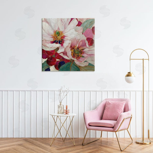Stupell Industries Annabelle Hall | Cimarron Flowers Ornate Details Wall Art