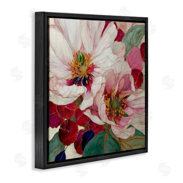 Stupell Industries Annabelle Hall | Cimarron Flowers Ornate Details Wall Art