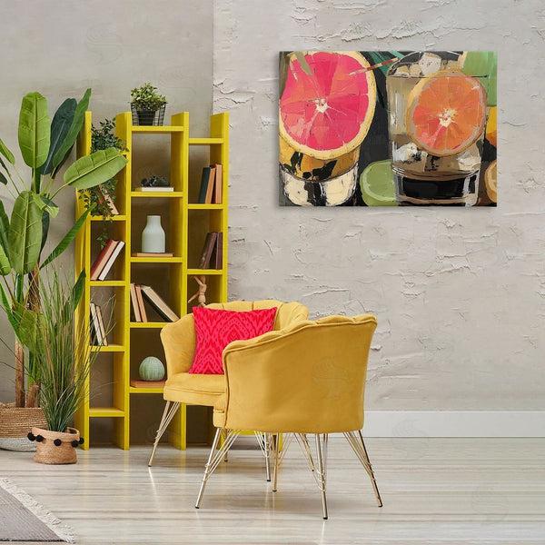 Stupell Industries Annabelle Hall | Cocktail Hour With Fruit Slices Wall Art
