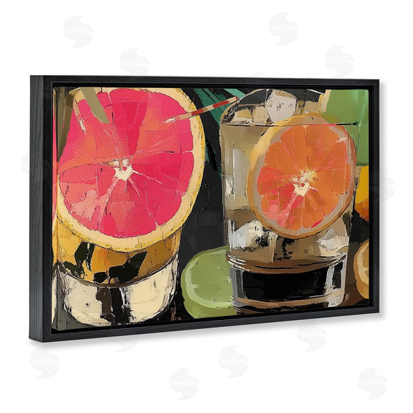 Stupell Industries Annabelle Hall | Cocktail Hour With Fruit Slices Wall Art