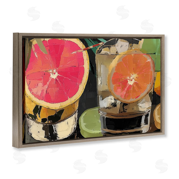 Stupell Industries Annabelle Hall | Cocktail Hour With Fruit Slices Wall Art