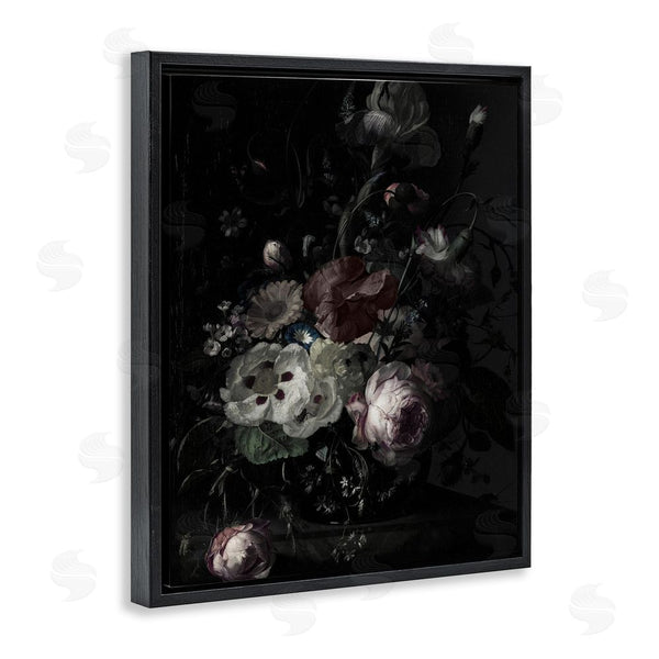 Stupell Industries Annabelle Hall | Dark Arrangement Of Flowers Wall Art