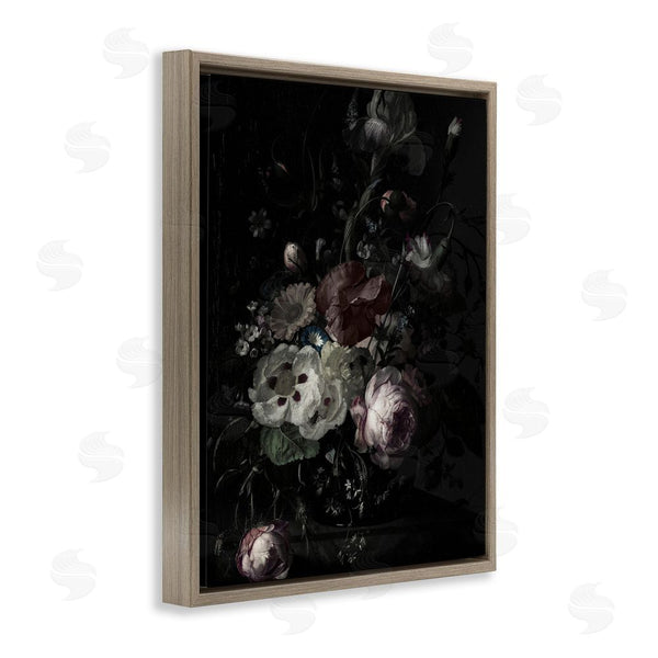 Stupell Industries Annabelle Hall | Dark Arrangement Of Flowers Wall Art