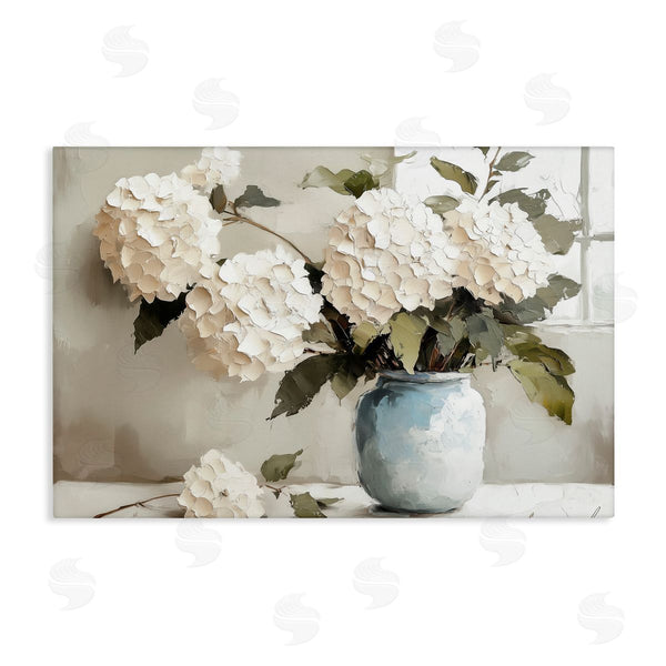 stupell industries Annabelle Hall | Daubed Hydrangea Petals Bouquet