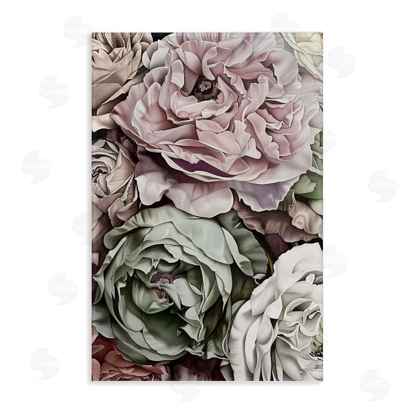 stupell industries Annabelle Hall | Detailed Stacked Roses