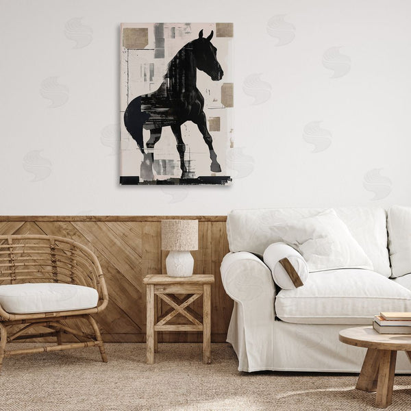 Stupell Industries Annabelle Hall | Equinity Horse Silhouette Wall Art