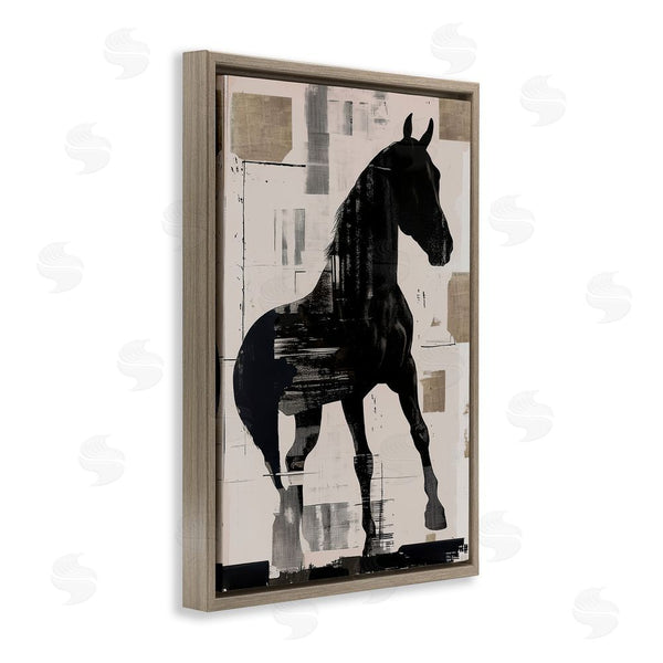Stupell Industries Annabelle Hall | Equinity Horse Silhouette Wall Art