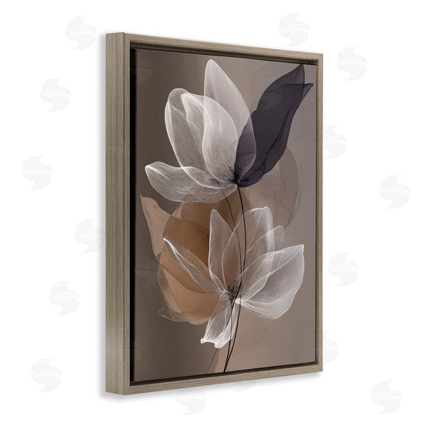 Stupell Industries Annabelle Hall | Espresso Garden Flowers