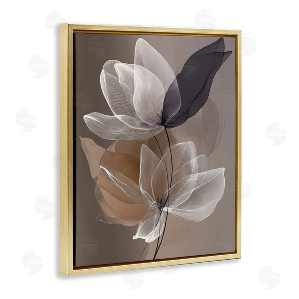 Stupell Industries Annabelle Hall | Espresso Garden Flowers