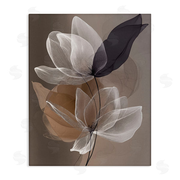 stupell industries Annabelle Hall | Espresso Garden Flowers