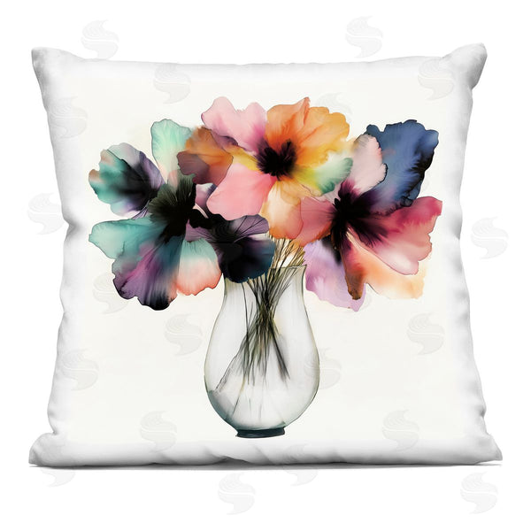 stupell industries Annabelle Hall | Everything I Know Bouquet Printed Throw Pillow