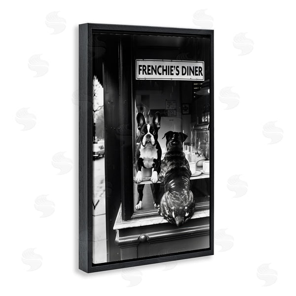 Stupell Industries Annabelle Hall | Frenchie's Diner Window View