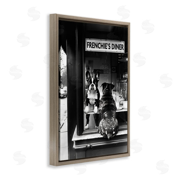 Stupell Industries Annabelle Hall | Frenchie's Diner Window View