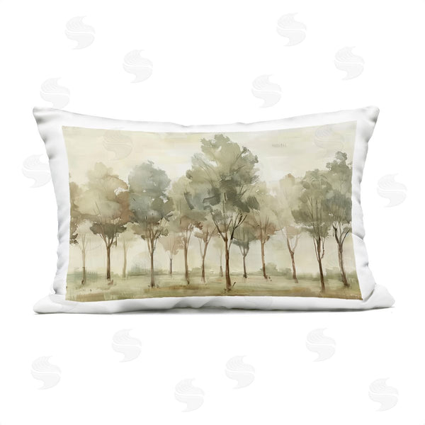 Stupell Industries Annabelle Hall | Gentle Walk In Forest Grove Printed Throw Pillow