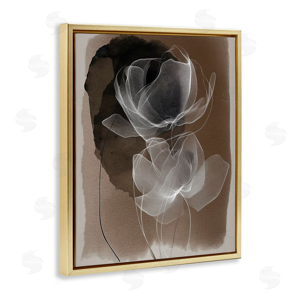 Stupell Industries Annabelle Hall | Gossamer Roses On Brown