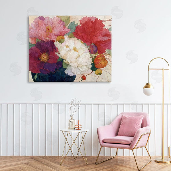Stupell Industries Annabelle Hall | Haiku Ornate Flower Petals Wall Art