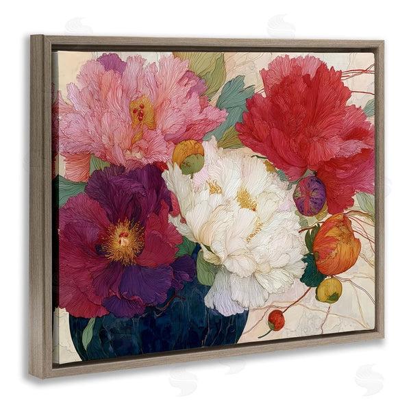Stupell Industries Annabelle Hall | Haiku Ornate Flower Petals Wall Art