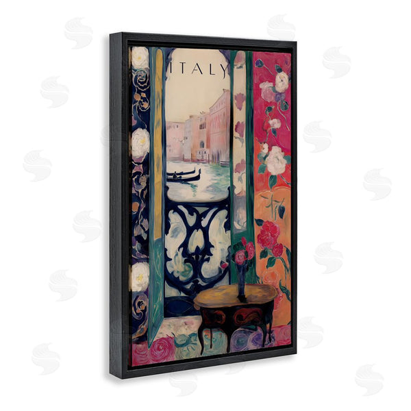Stupell Industries Annabelle Hall | Italy Spring Canal View Wall Art