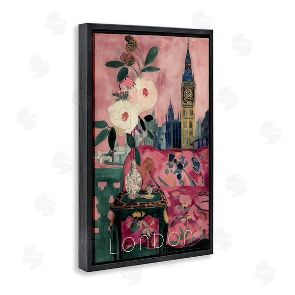 Stupell Industries Annabelle Hall | London Spring Blossoms Wall Art