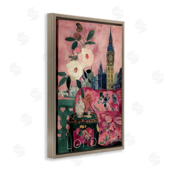 Stupell Industries Annabelle Hall | London Spring Blossoms Wall Art
