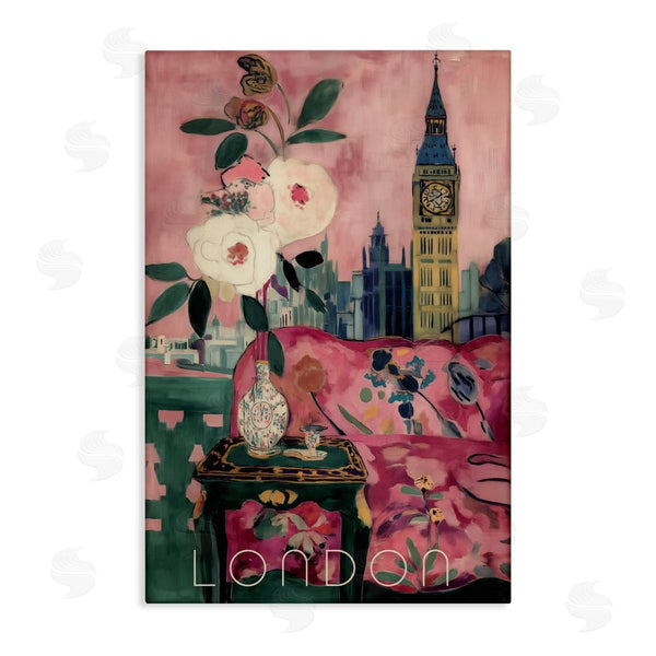 stupell industries Annabelle Hall | London Spring Blossoms Wall Art