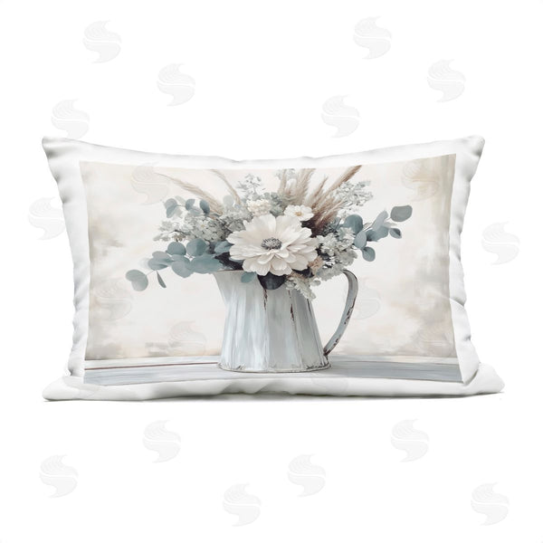 Stupell Industries Annabelle Hall | Mixed Bouquet In Jug Printed Throw Pillow