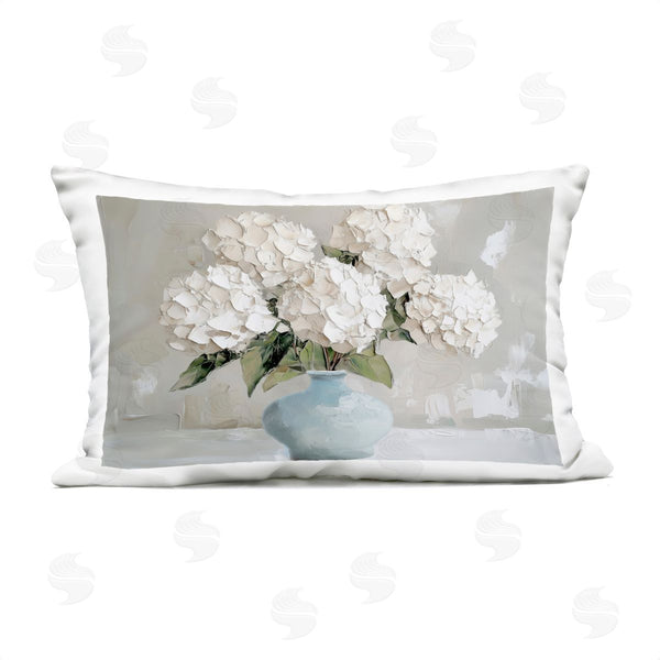 Stupell Industries Annabelle Hall | Modern Dappled Hydrangea Bouquet Printed Throw Pillow