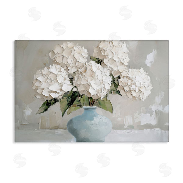 stupell industries Annabelle Hall | Modern Dappled Hydrangea Bouquet