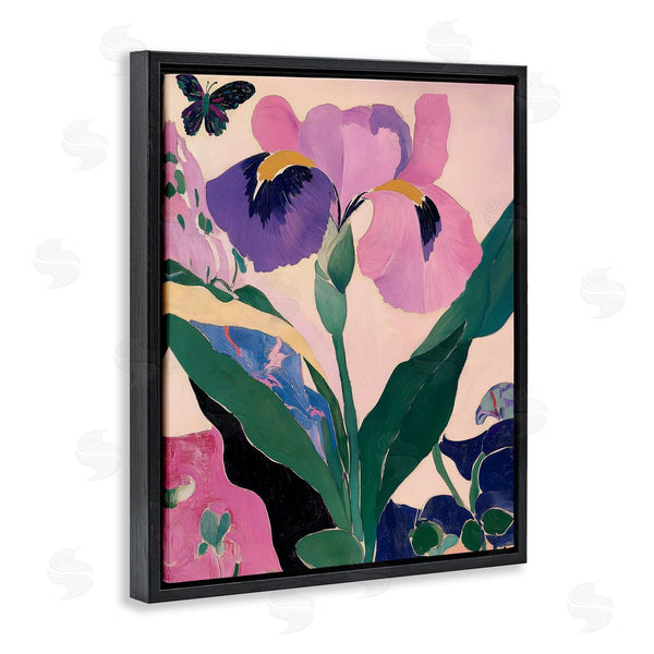 Stupell Industries Annabelle Hall | Modern Iris Smiles Wall Art