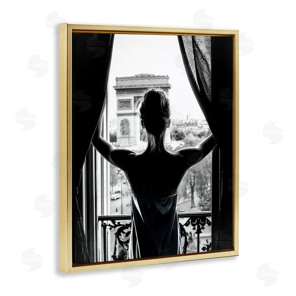 Stupell Industries Annabelle Hall | Morning In Paris Silhouette