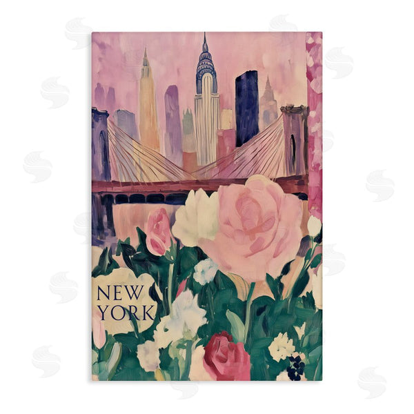 stupell industries Annabelle Hall | New York Spring Cityscape Wall Art