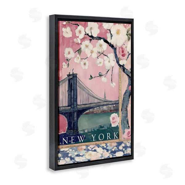 Stupell Industries Annabelle Hall | New York Spring Tree Wall Art