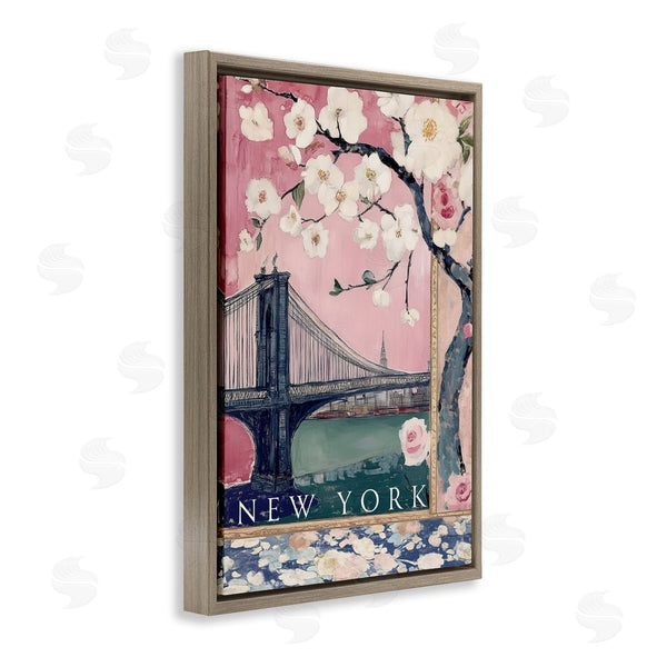 Stupell Industries Annabelle Hall | New York Spring Tree Wall Art