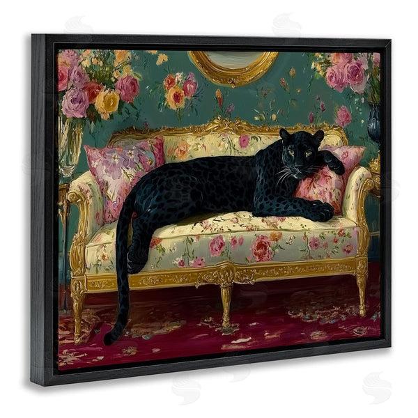 Stupell Industries Annabelle Hall | Opulent Interior Panther