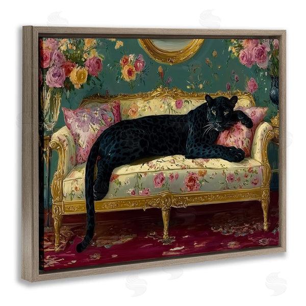 Stupell Industries Annabelle Hall | Opulent Interior Panther