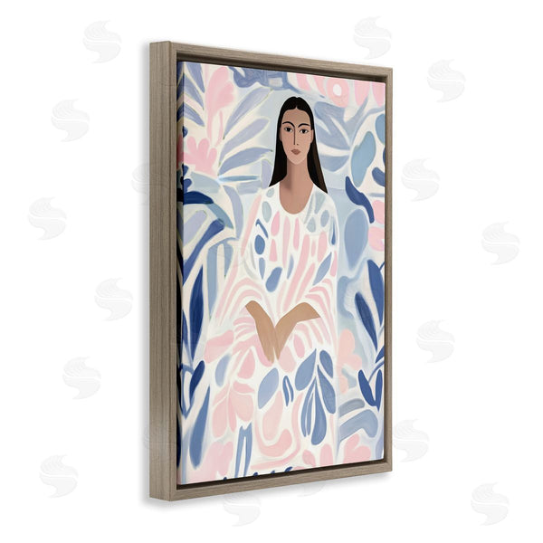 Stupell Industries Annabelle Hall | Pastel Portrait Knowing